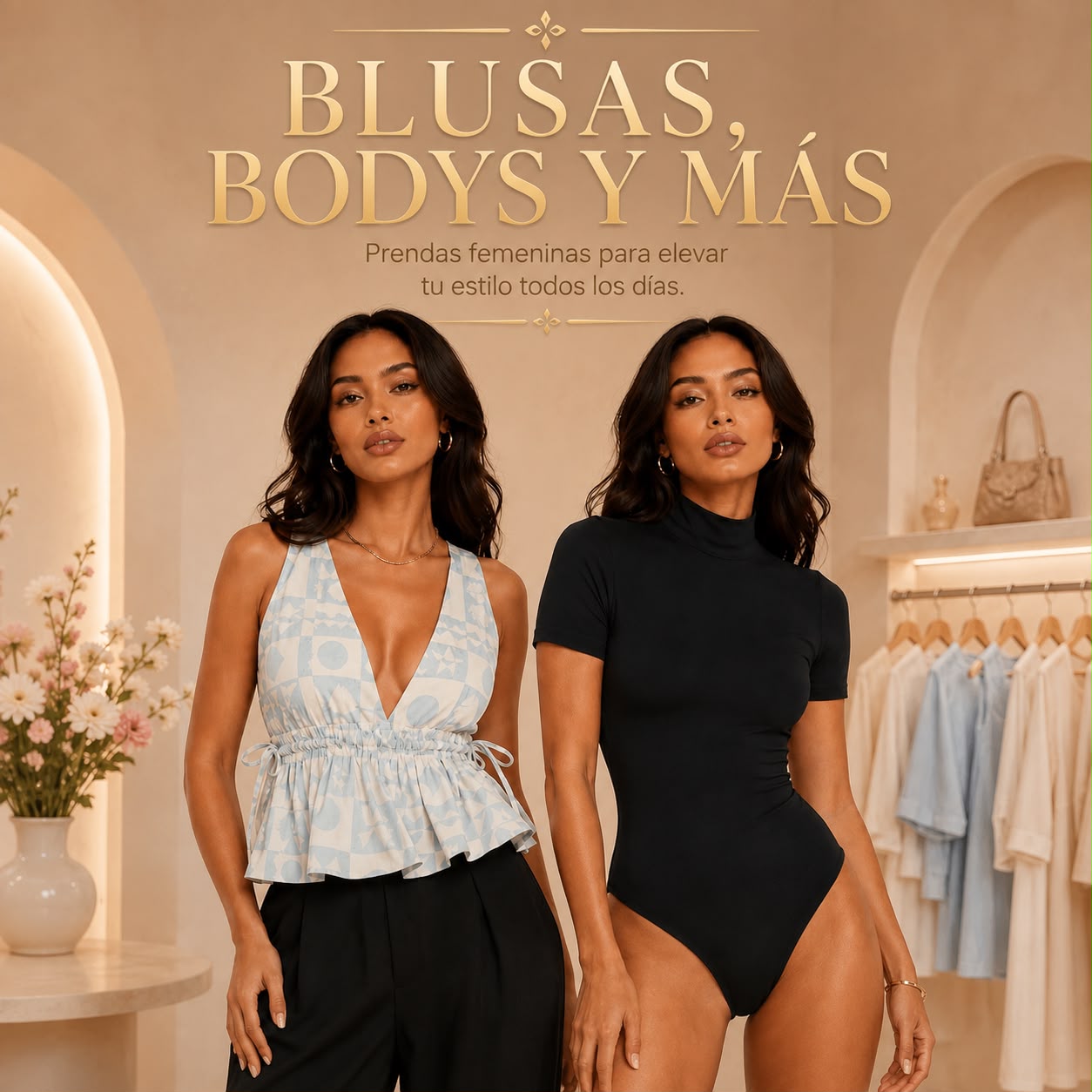 BLUSAS, BODYS Y MAS