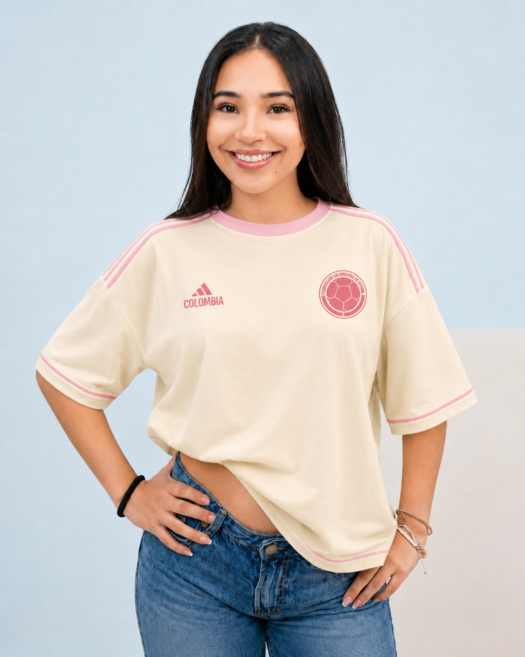 OVER CON MOÑO ROSA