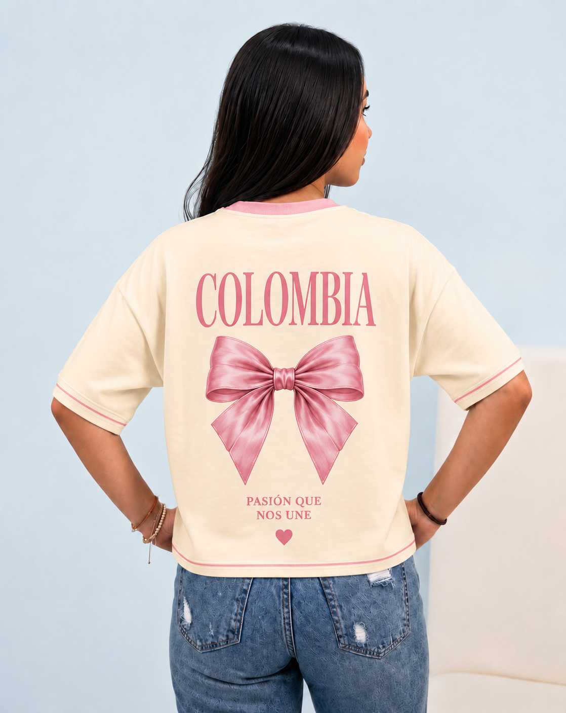OVER CON MOÑO ROSA