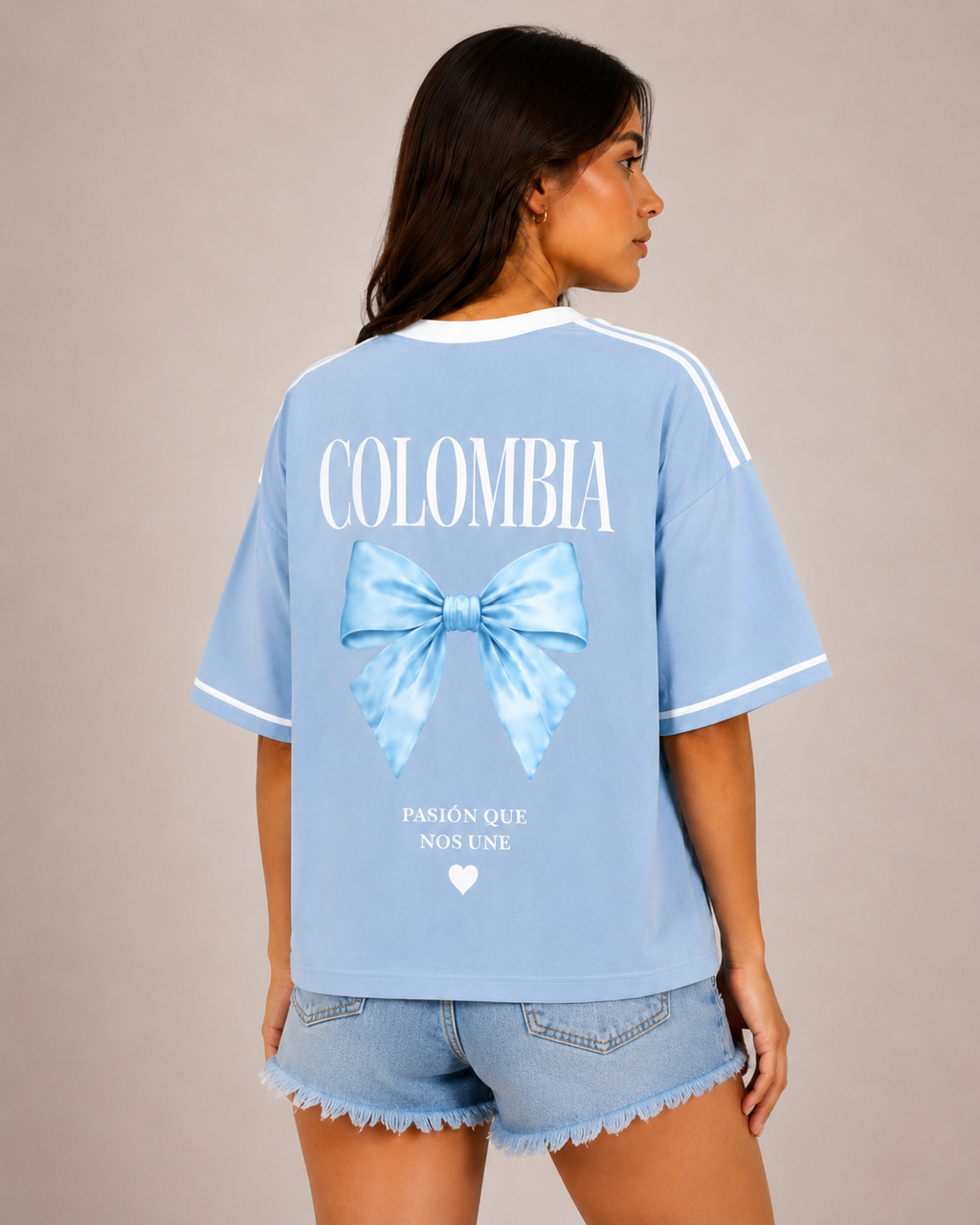 OVER CON MOÑO AZUL
