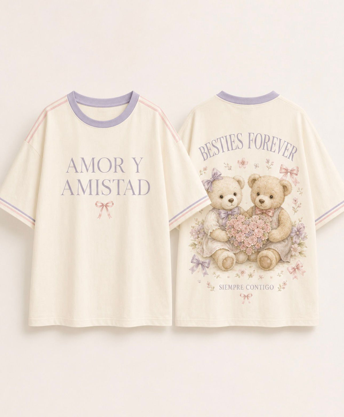 Diseño amor y amistad ositos — imagen 1