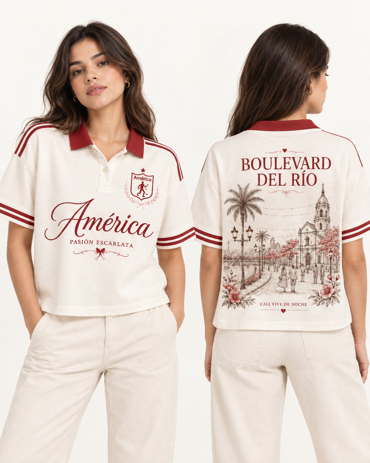 América De Cali Boulevard Del Río - Foto 5 polo mujer