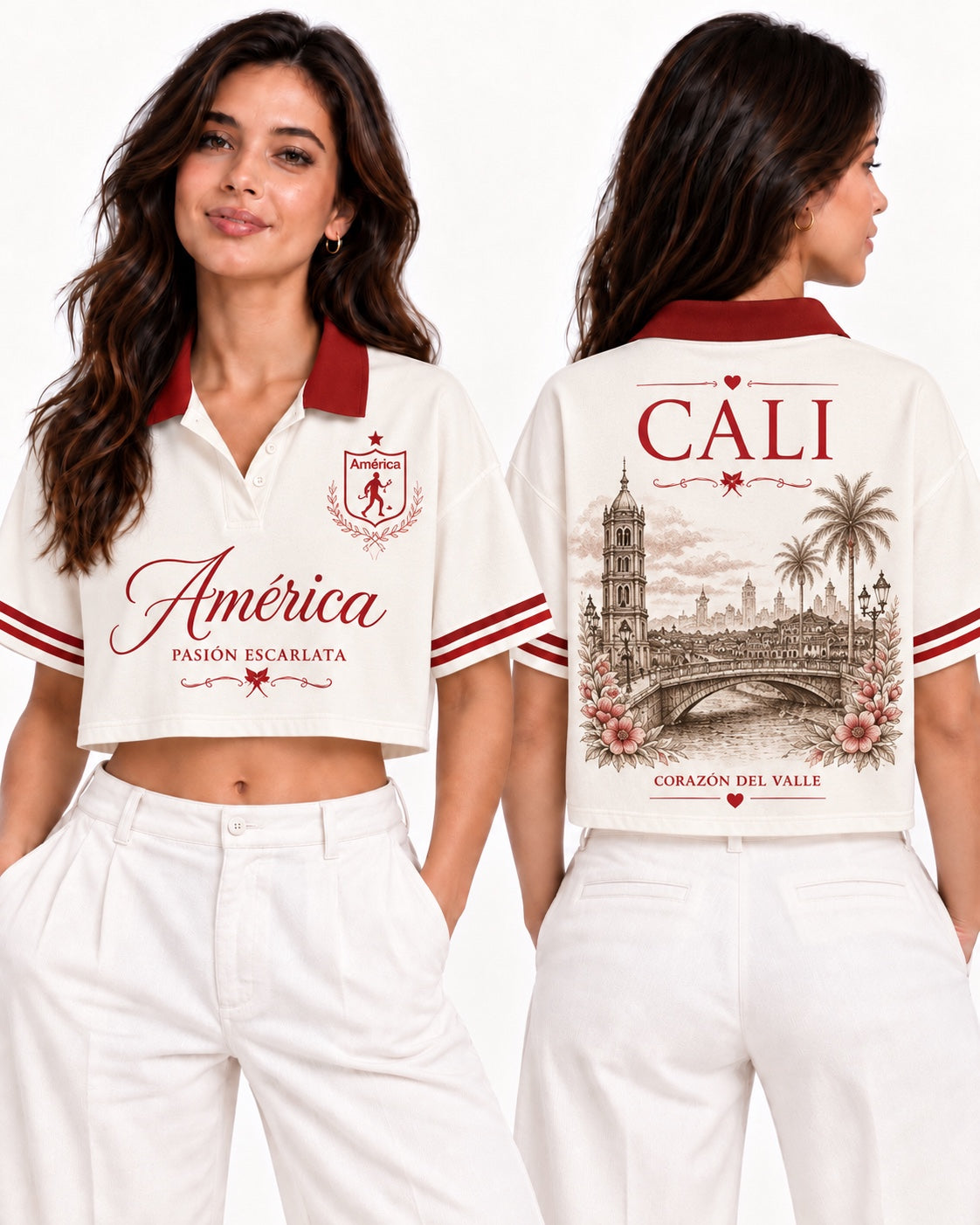 América de Cali X Corazón Del Valle - polo mujer