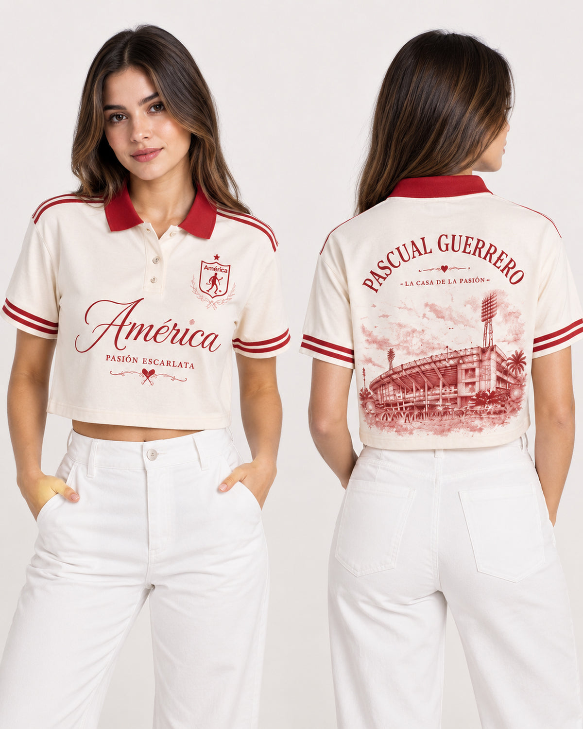 América De Cali X Pascual Guerrero — polo mujer