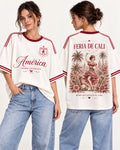 América de Cali X Feria Escarlata - oversize larga mujer