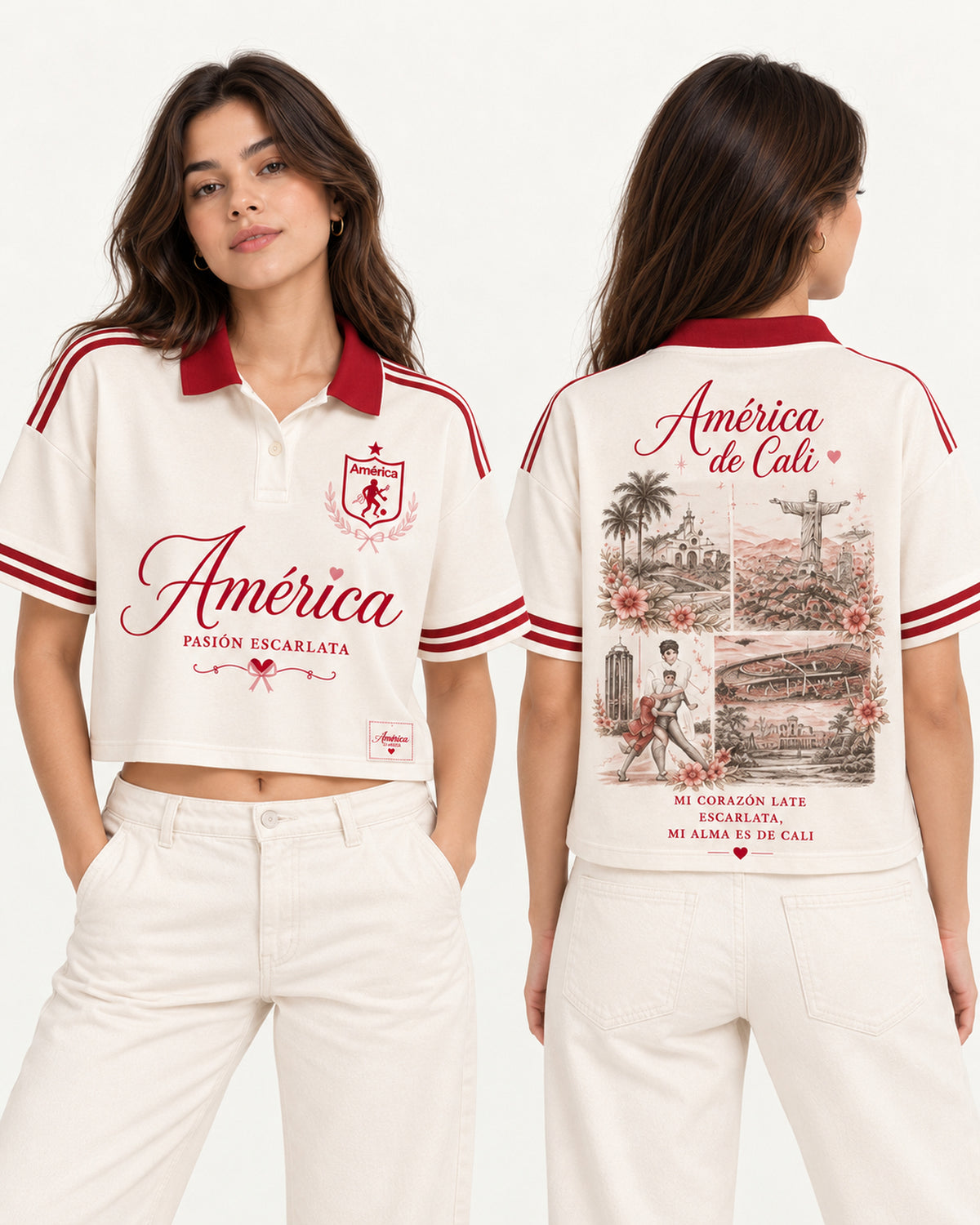 América De Cali A Pura Pasión - Foto 5 polo mujer