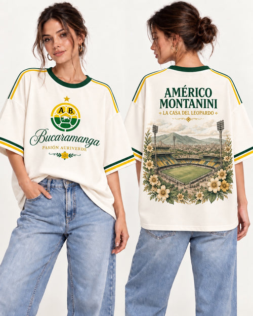 Atlético Bucaramanga X Casa Del Leopardo - oversize larga mujer