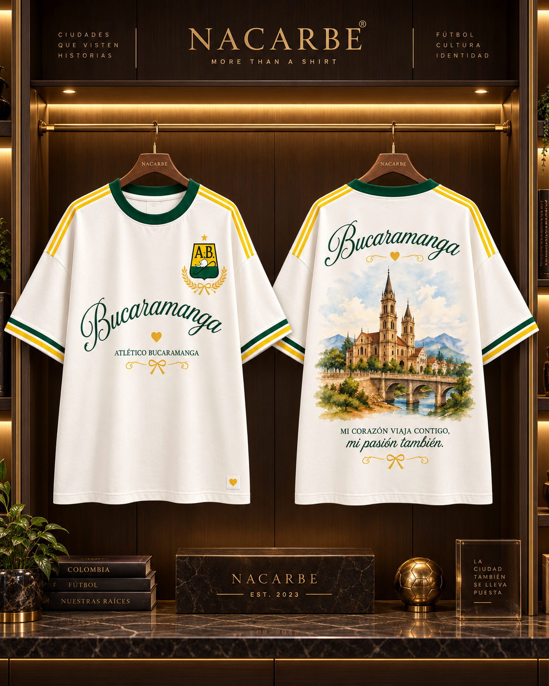 Atlético Bucaramanga X Pasión Contigo - polo mujer