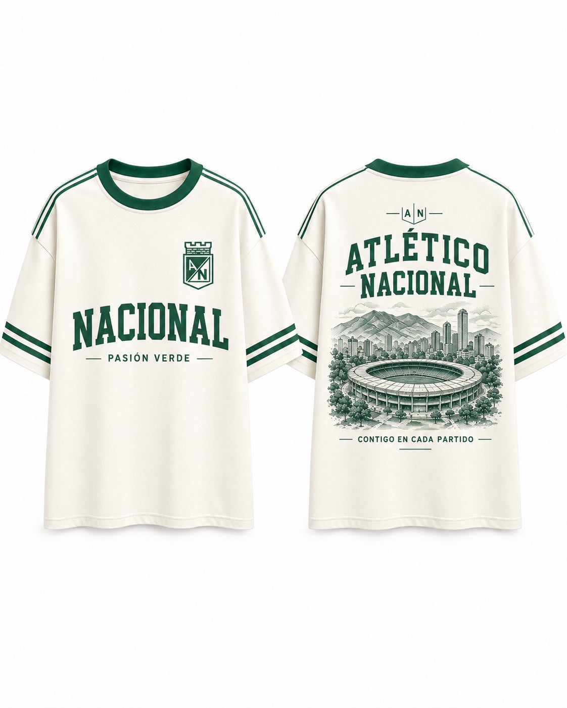 Atlético Nacional frente y espalda - imagen general