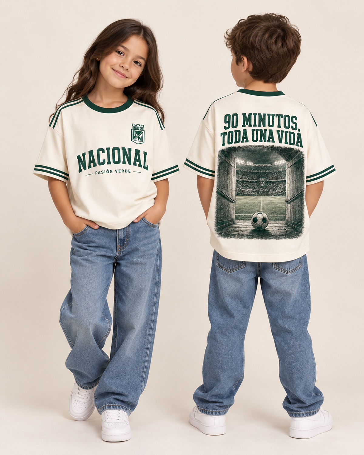 Atlético Nacional X 90 Minutos Toda Una Vida — niños