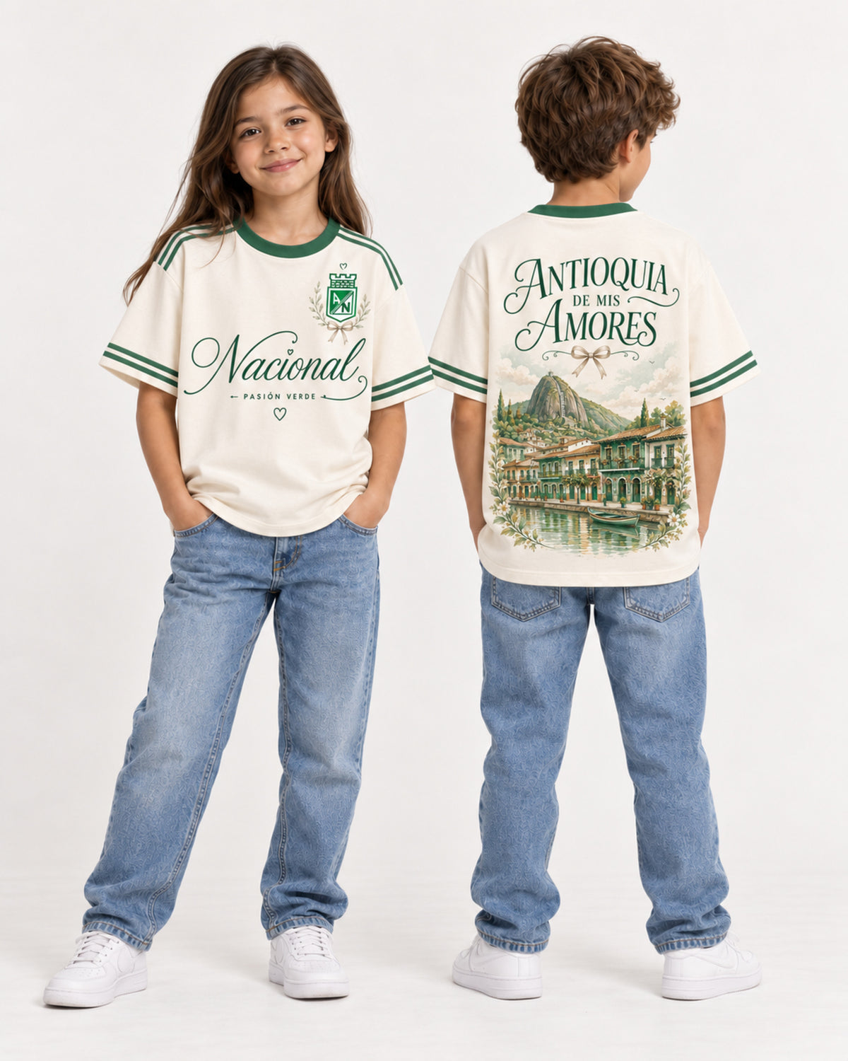 Atlético Nacional X Antioquia De Mis Amores — niños