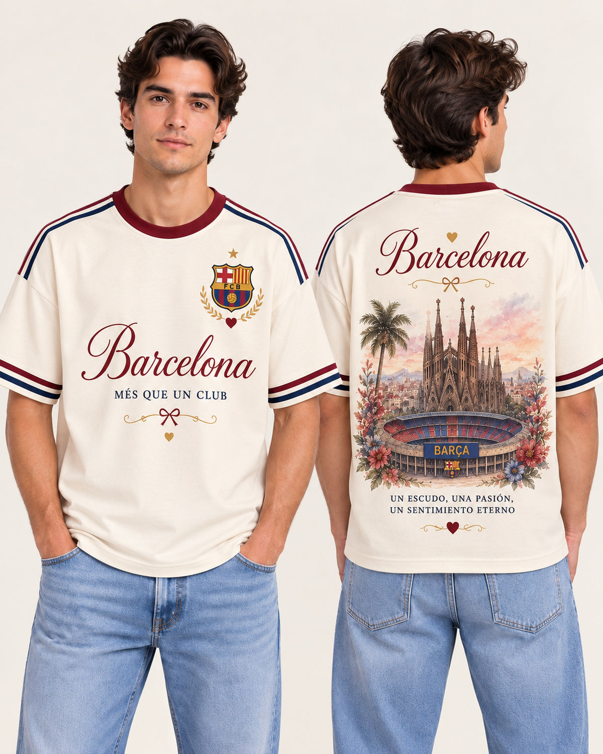 Barcelona X Més Que Un Club - regular hombre