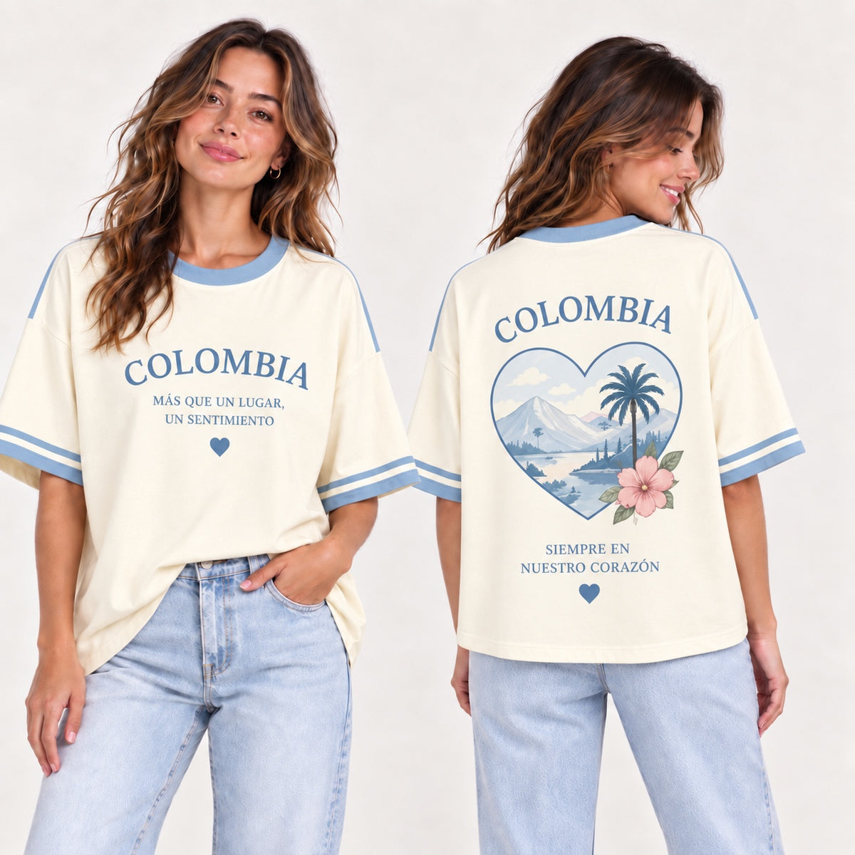 Colombia X Más Que Un Lugar - Oversize larga mujer