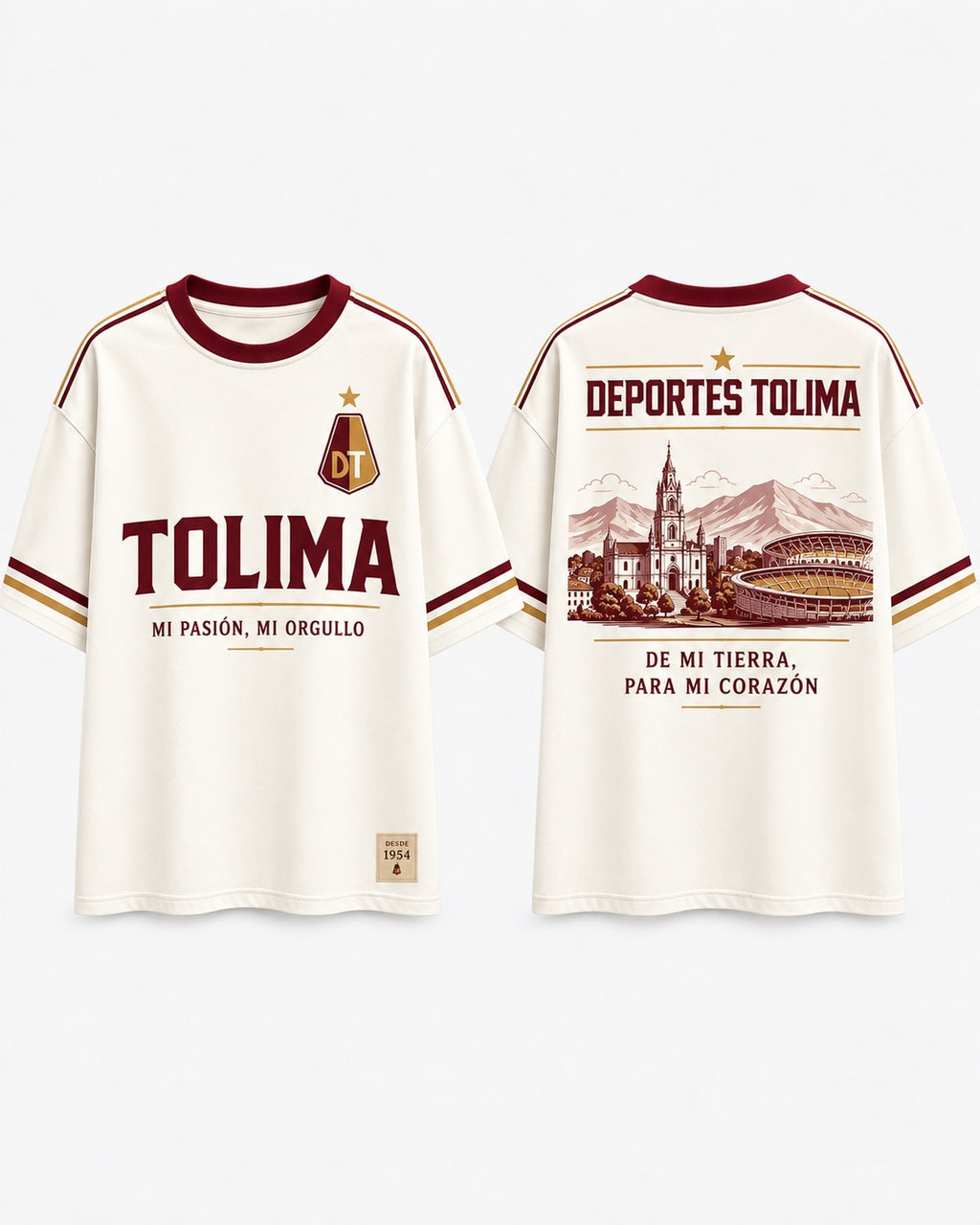 Deportes Tolima frente y espalda - imagen general