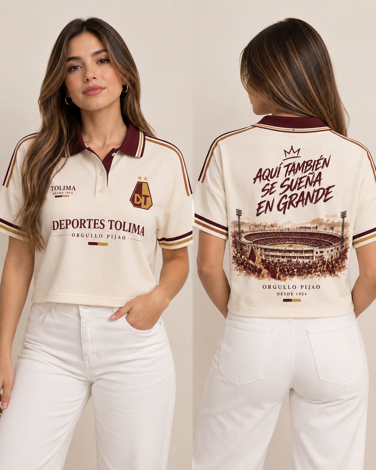 Deportes Tolima X Aquí Se Sueña En Grande — polo mujer