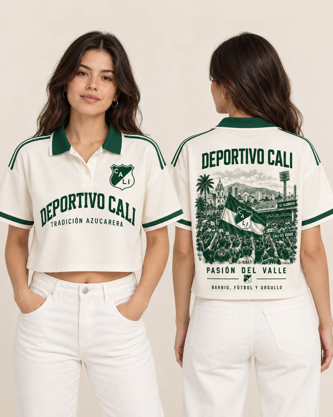 Deportivo Cali X Pasión Del Valle — polo mujer