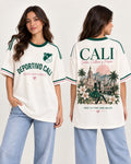 Deportivo Cali X Pasión Que Florece — oversize larga mujer