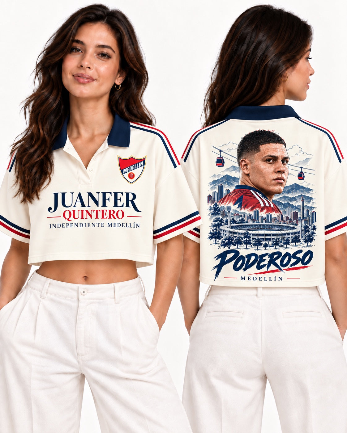 Independiente Medellín X Juanfer - polo mujer