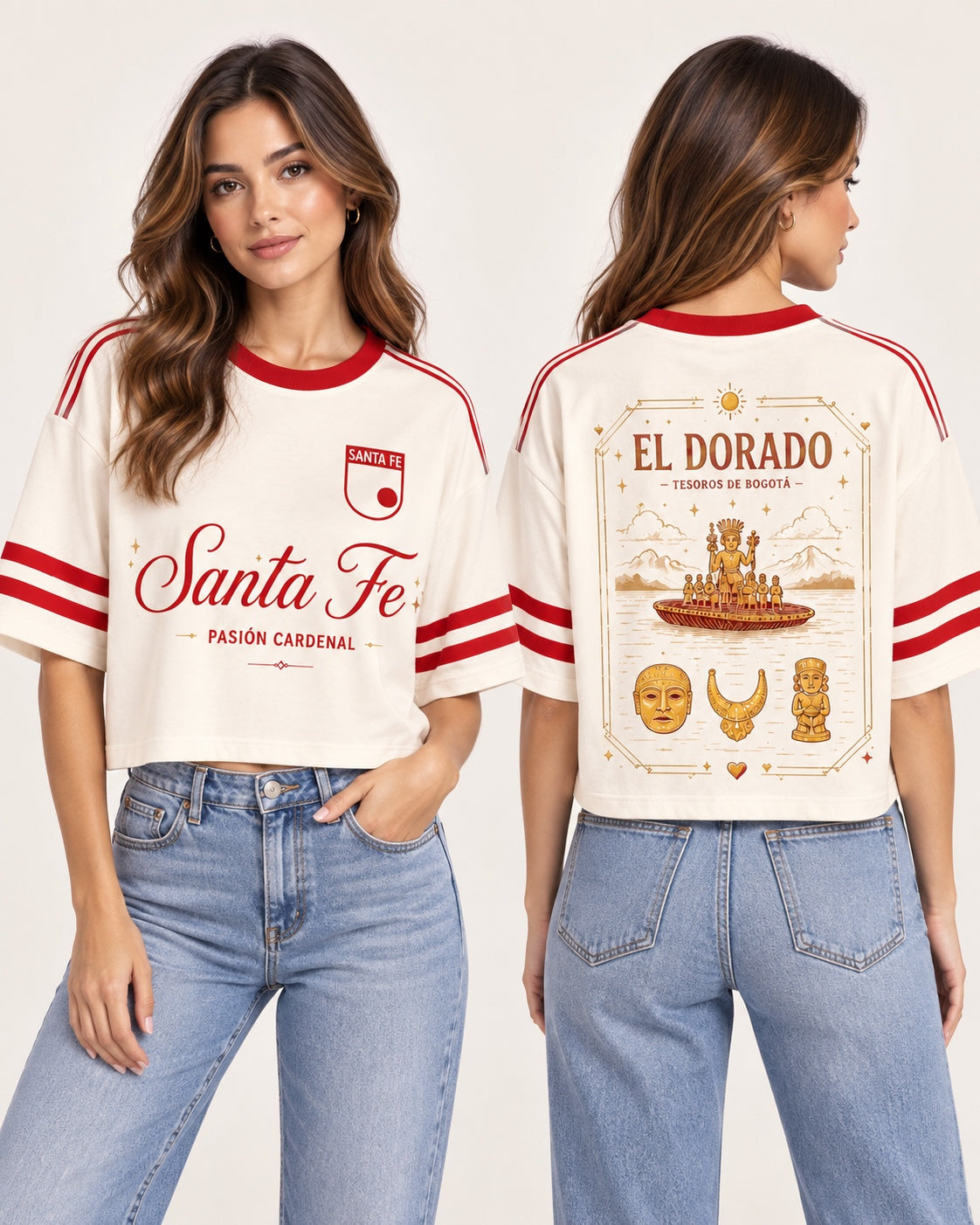 Oversize corta mujer