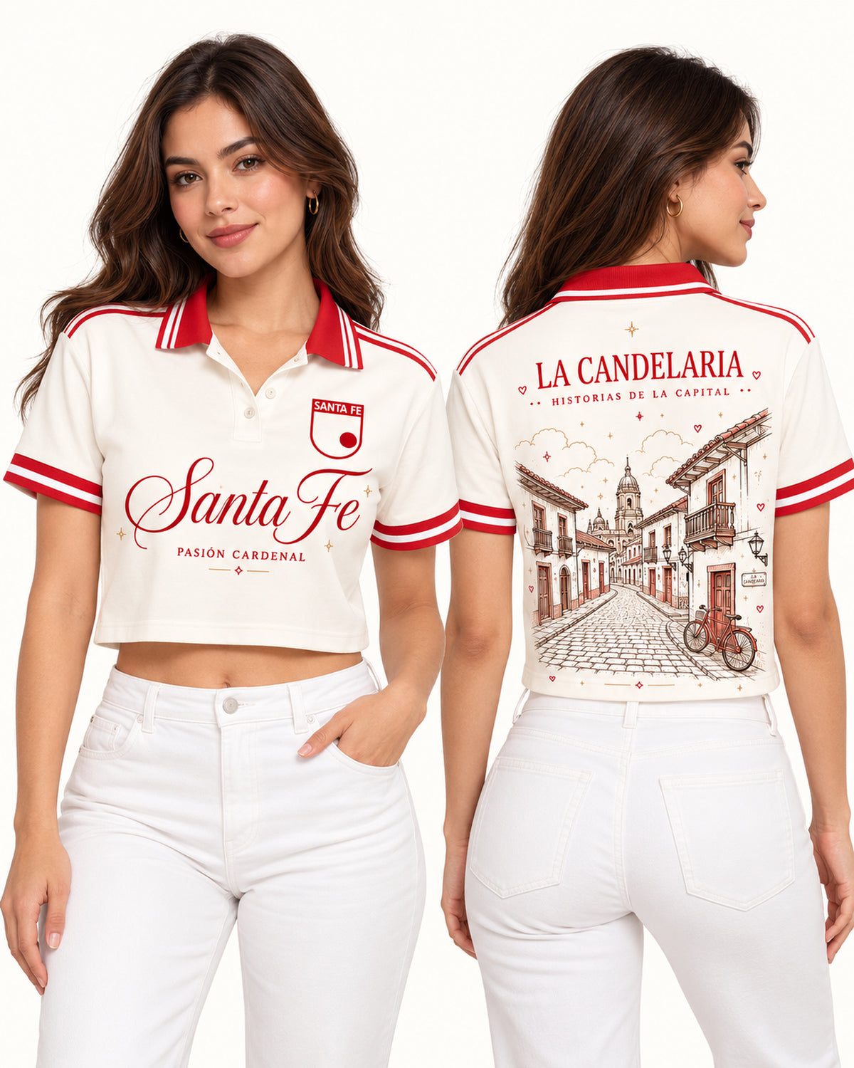 Independiente Santa Fe La Candelaria - polo mujer
