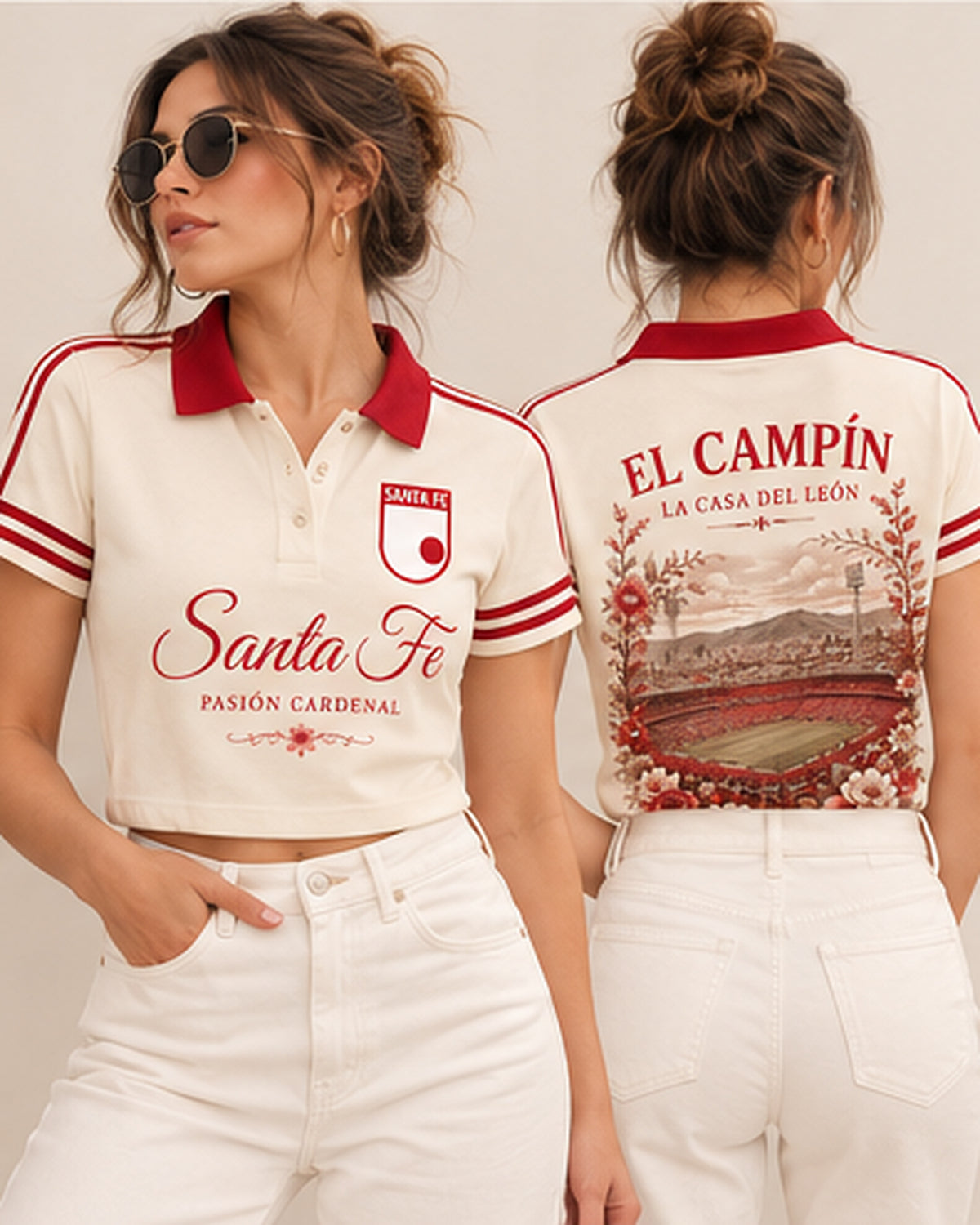 Independiente Santa Fe La Casa Del León - polo mujer