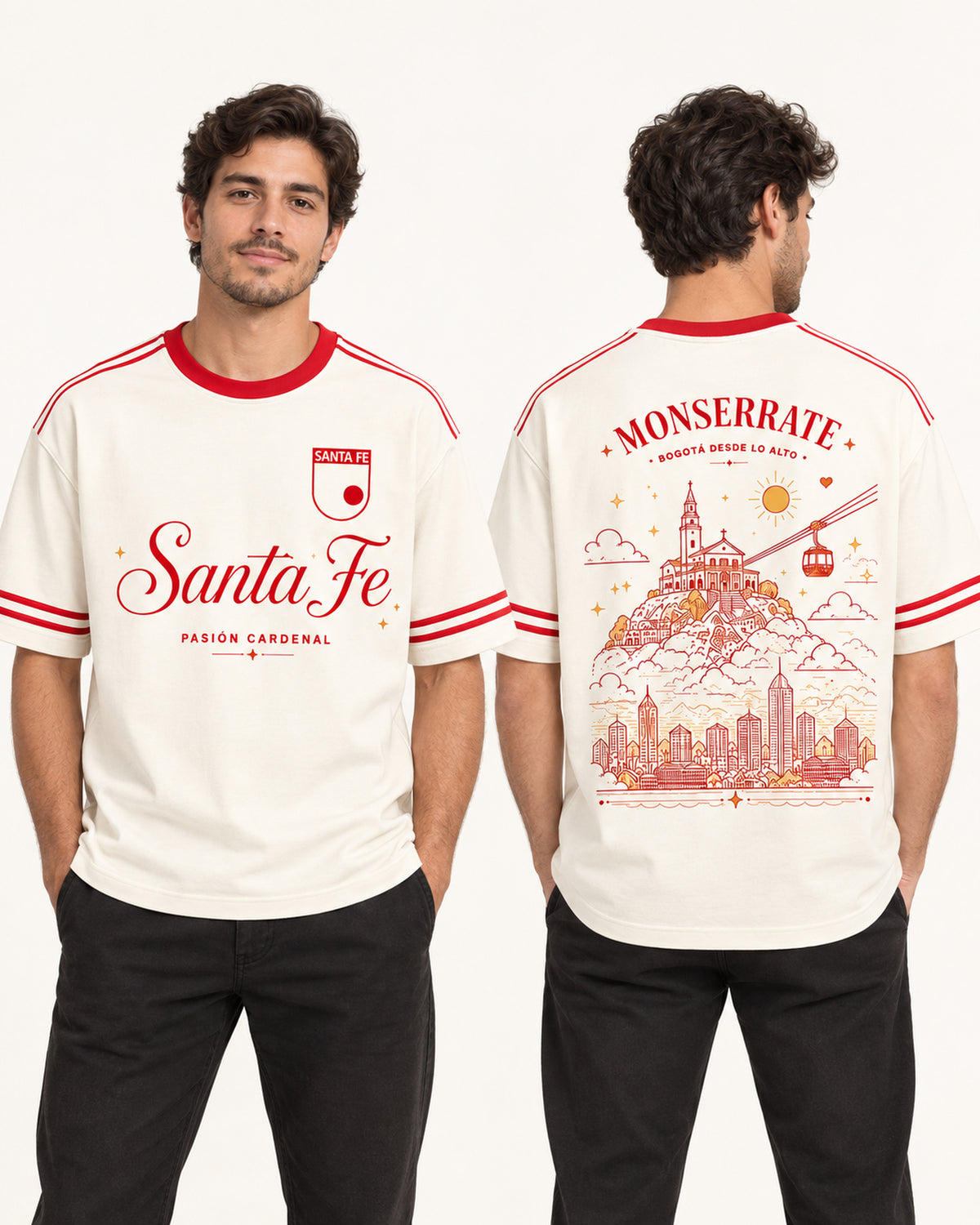 Independiente Santa Fe X Monserrate Desde Lo Alto — regular hombre