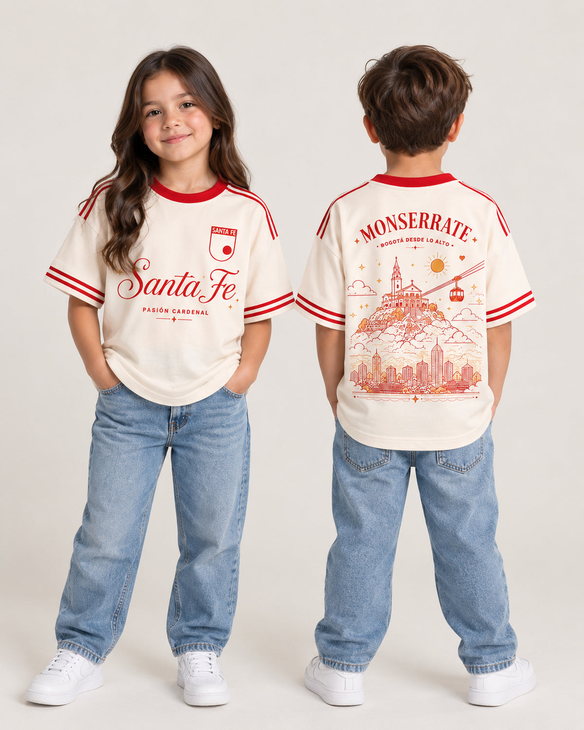 Independiente Santa Fe X Monserrate Desde Lo Alto — niños