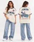 Junior De Barranquilla X Orgullo Costeño — oversize larga mujer