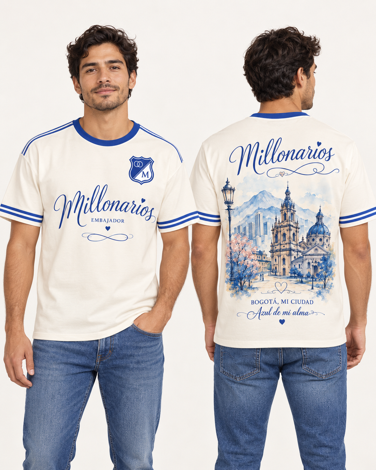Millonarios X Azul De Mi Alma — regular hombre