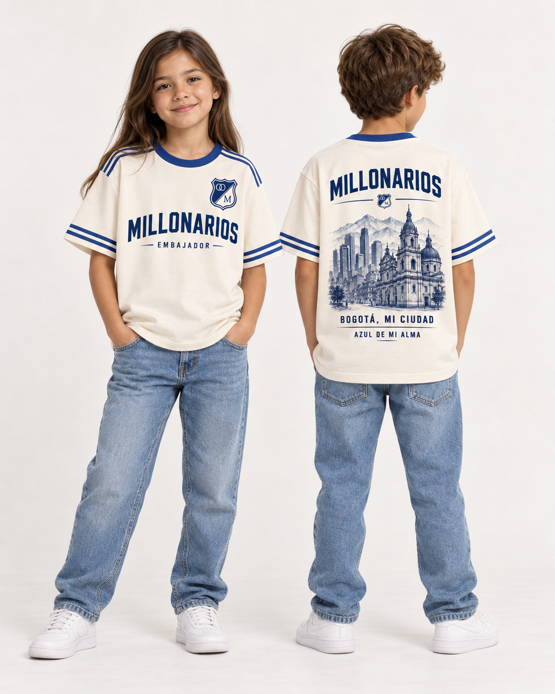 Millonarios X Bogotá Mi Ciudad — niños