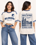 Oversize larga mujer frente y espalda