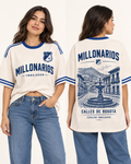 Oversize larga mujer frente y espalda