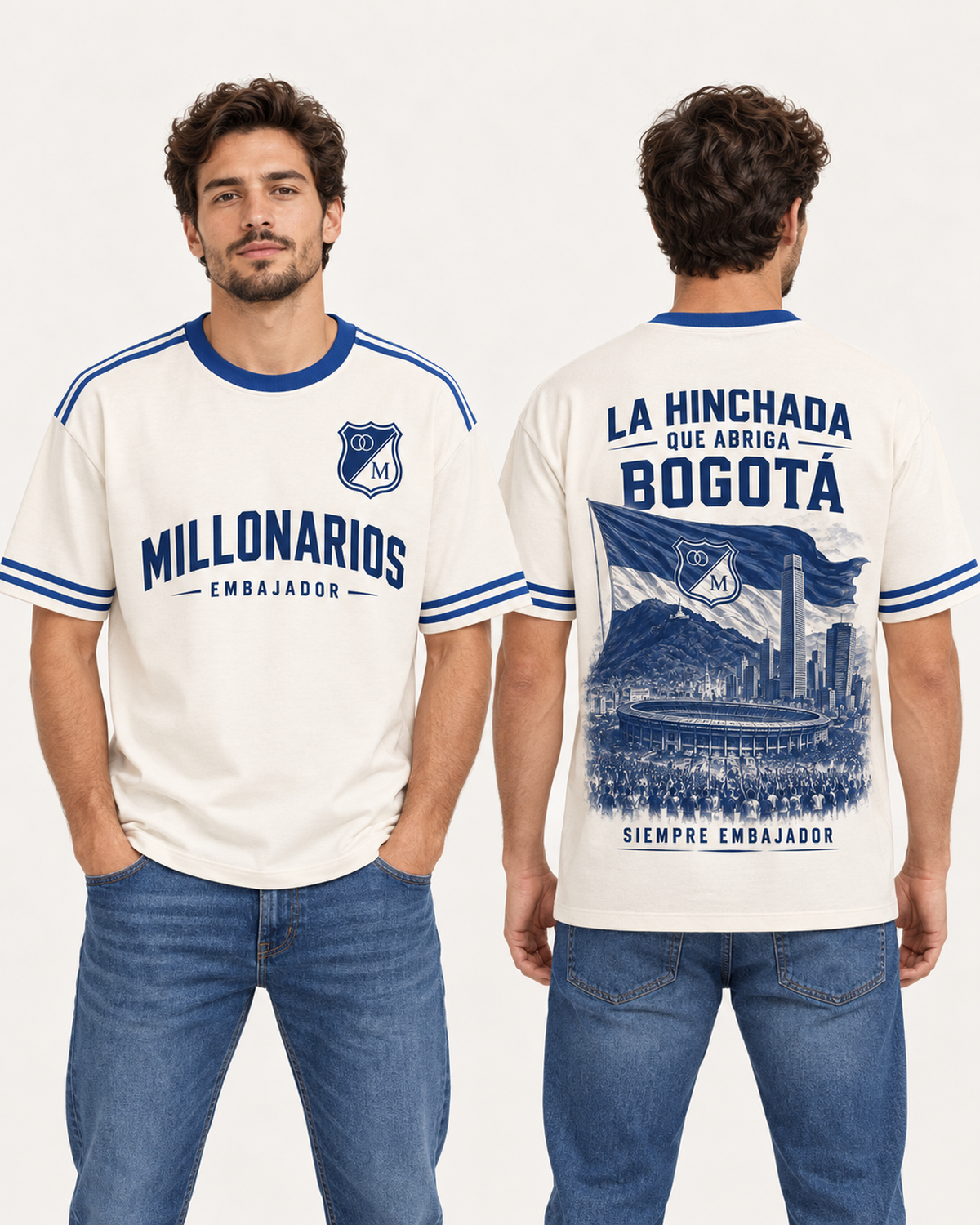 Millonarios X Bogotá Mi Ciudad — regular hombre