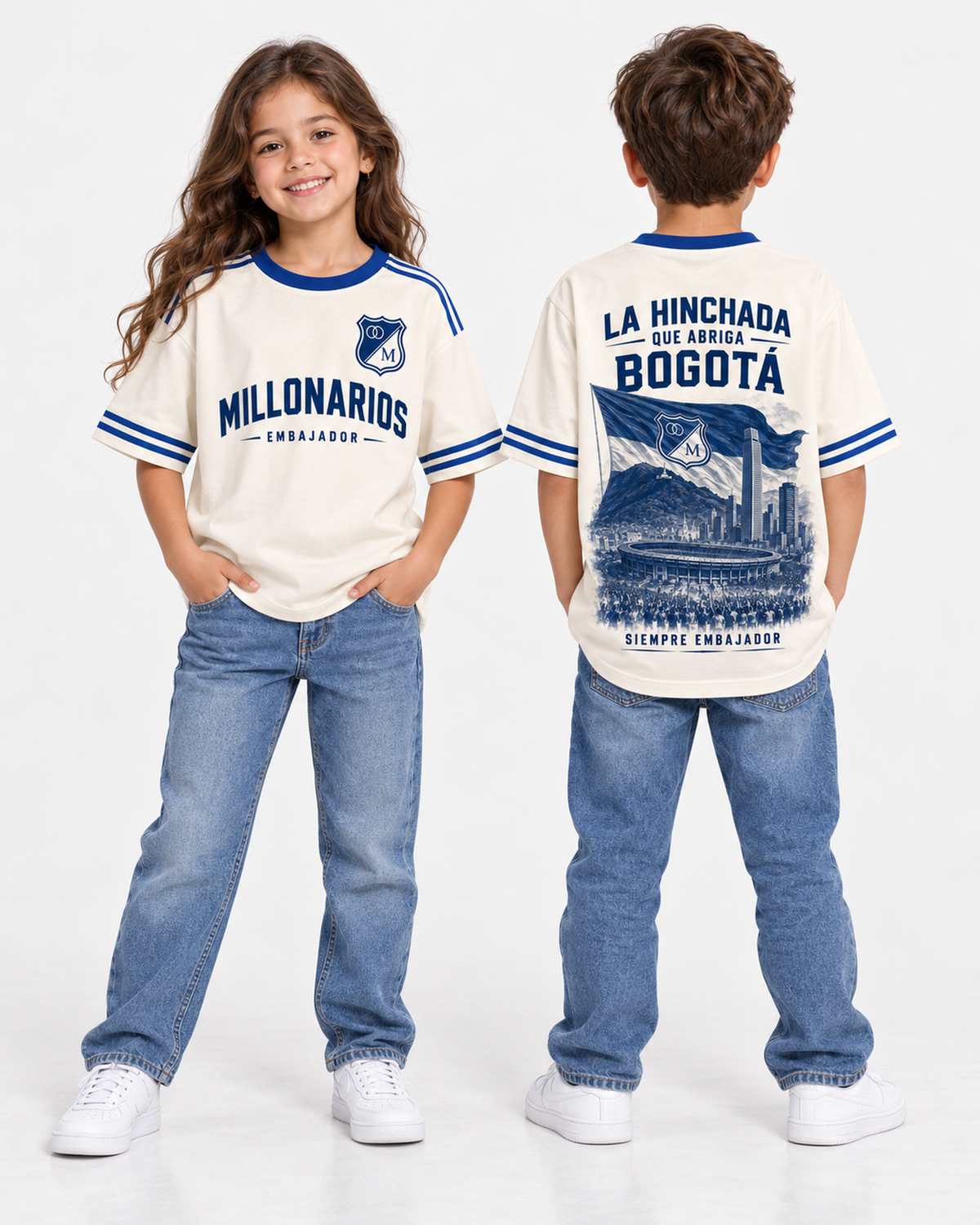 Millonarios X Bogotá Mi Ciudad — niños