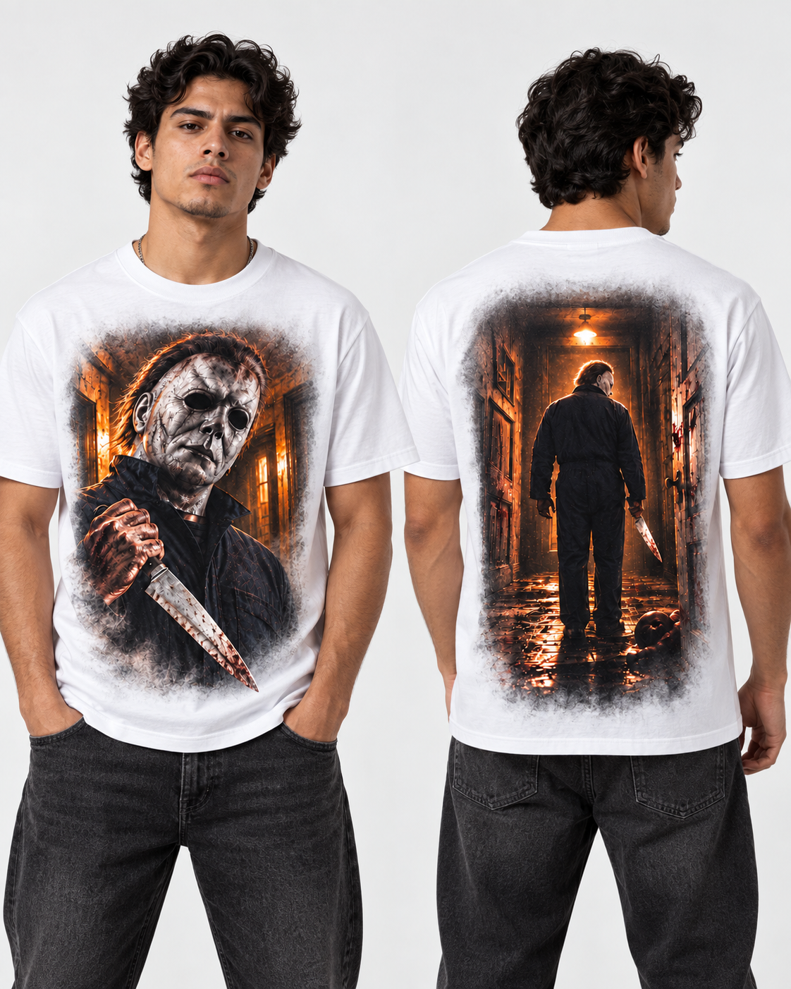 Michael Myers regular hombre blanca