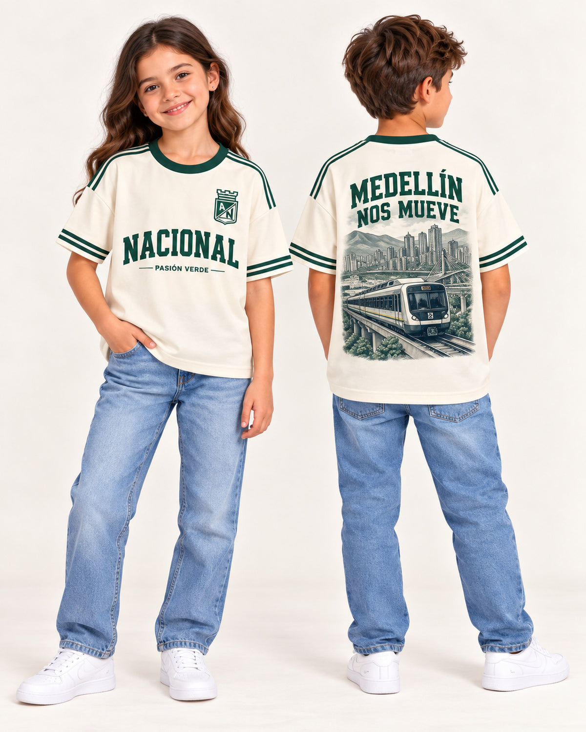 Atlético Nacional Medellín Nos Mueve - niños