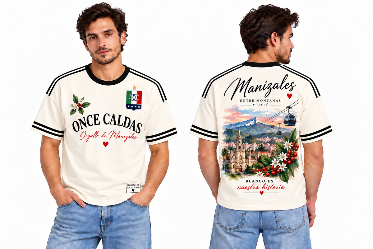 Once Caldas · Entre Montañas y Café, vista frontal y trasera