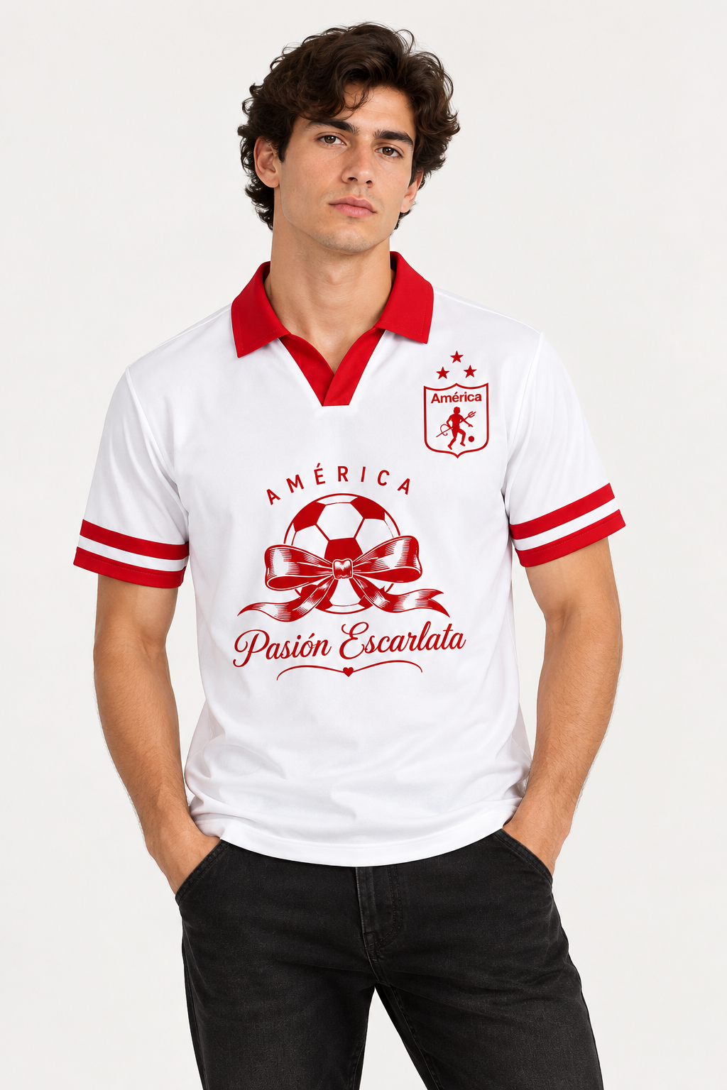 América De Cali X Pasión Escarlata — imagen 2