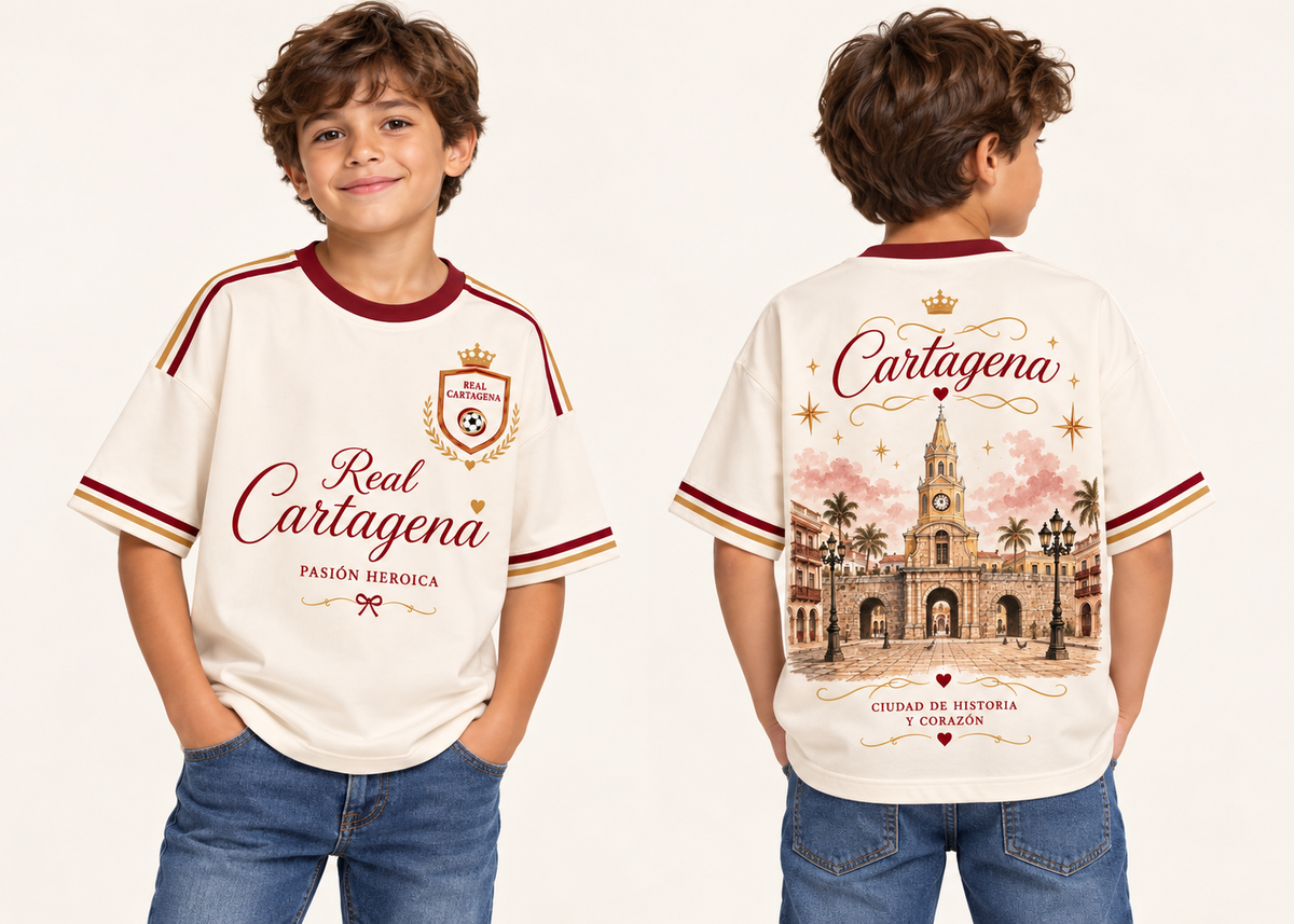 Niños frente y espalda