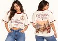 Oversize larga mujer frente y espalda