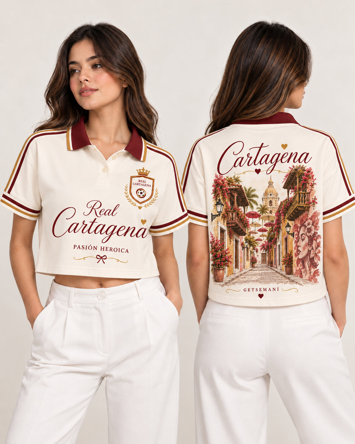 Real Cartagena Getsemaní Heroico - polo mujer