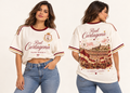 Oversize larga mujer frente y espalda