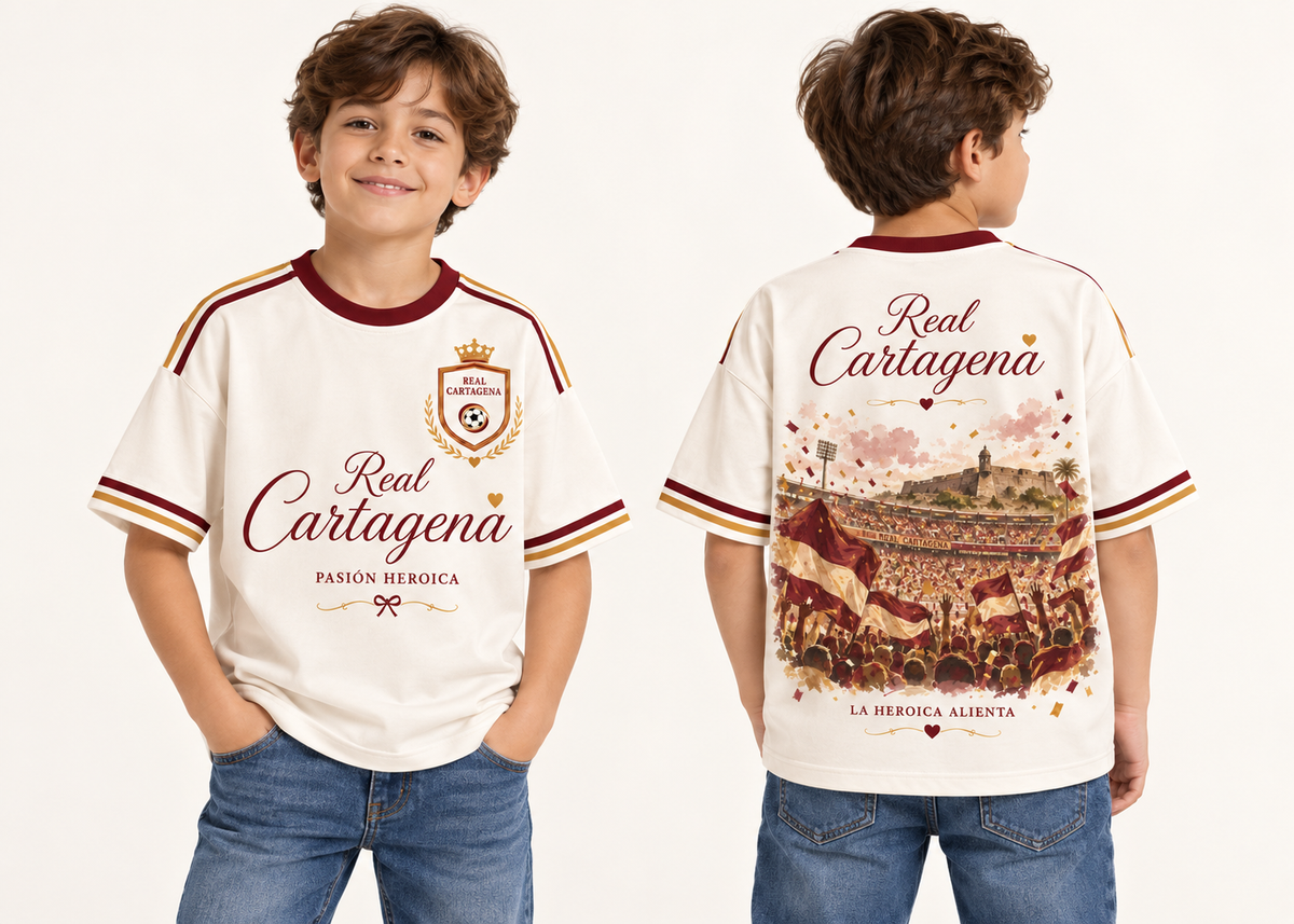 Niños frente y espalda