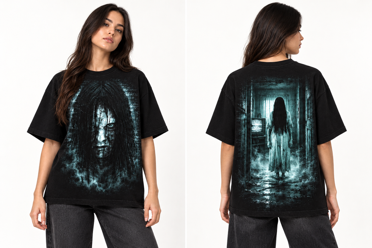 Samara X Siete Días — Oversize larga mujer — frente y espalda