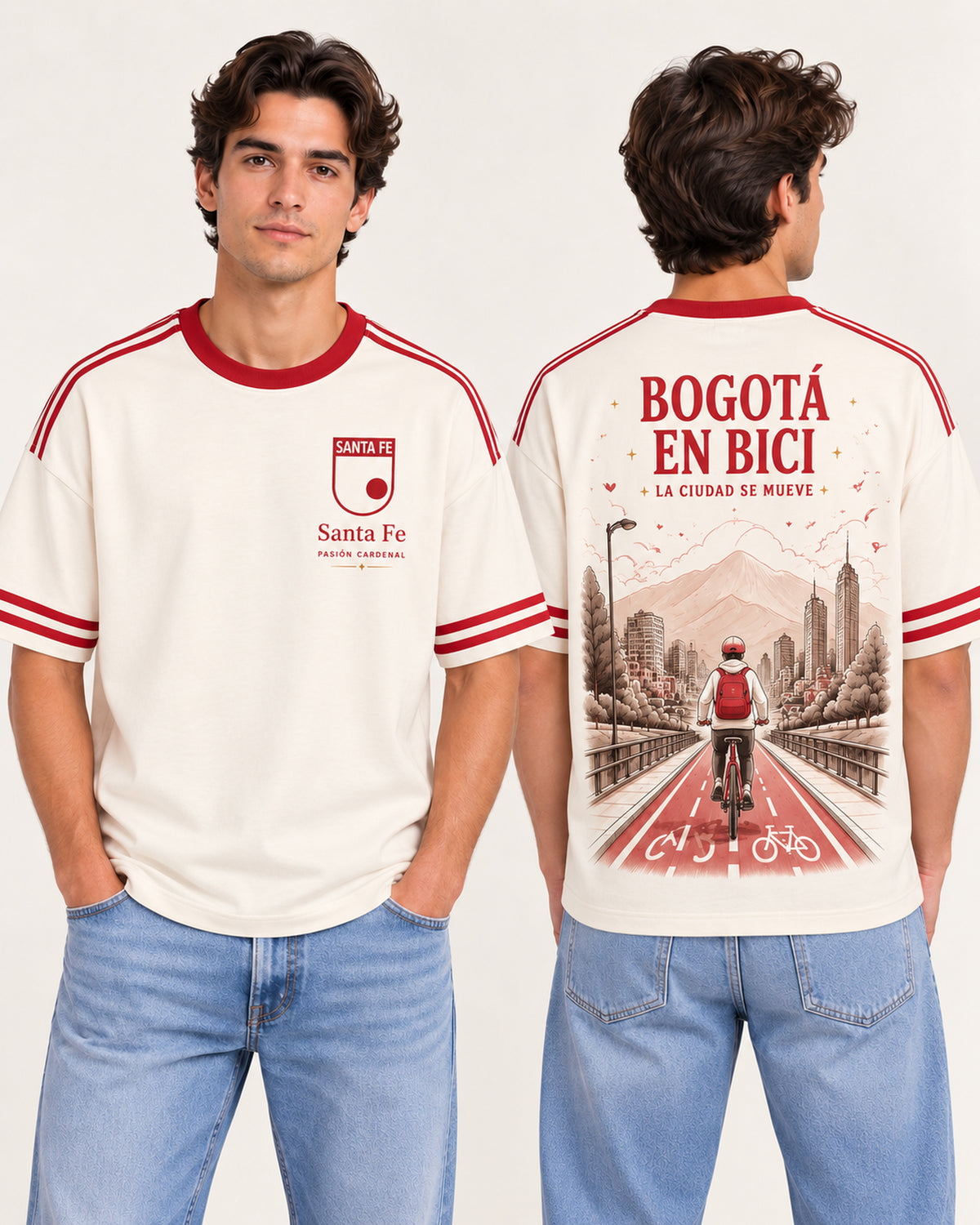 Santa Fe X Bogotá En Bici - regular hombre