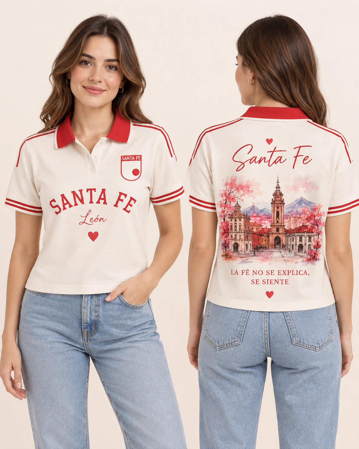 Independiente Santa Fe La Fe Se Siente - Foto 5 polo mujer