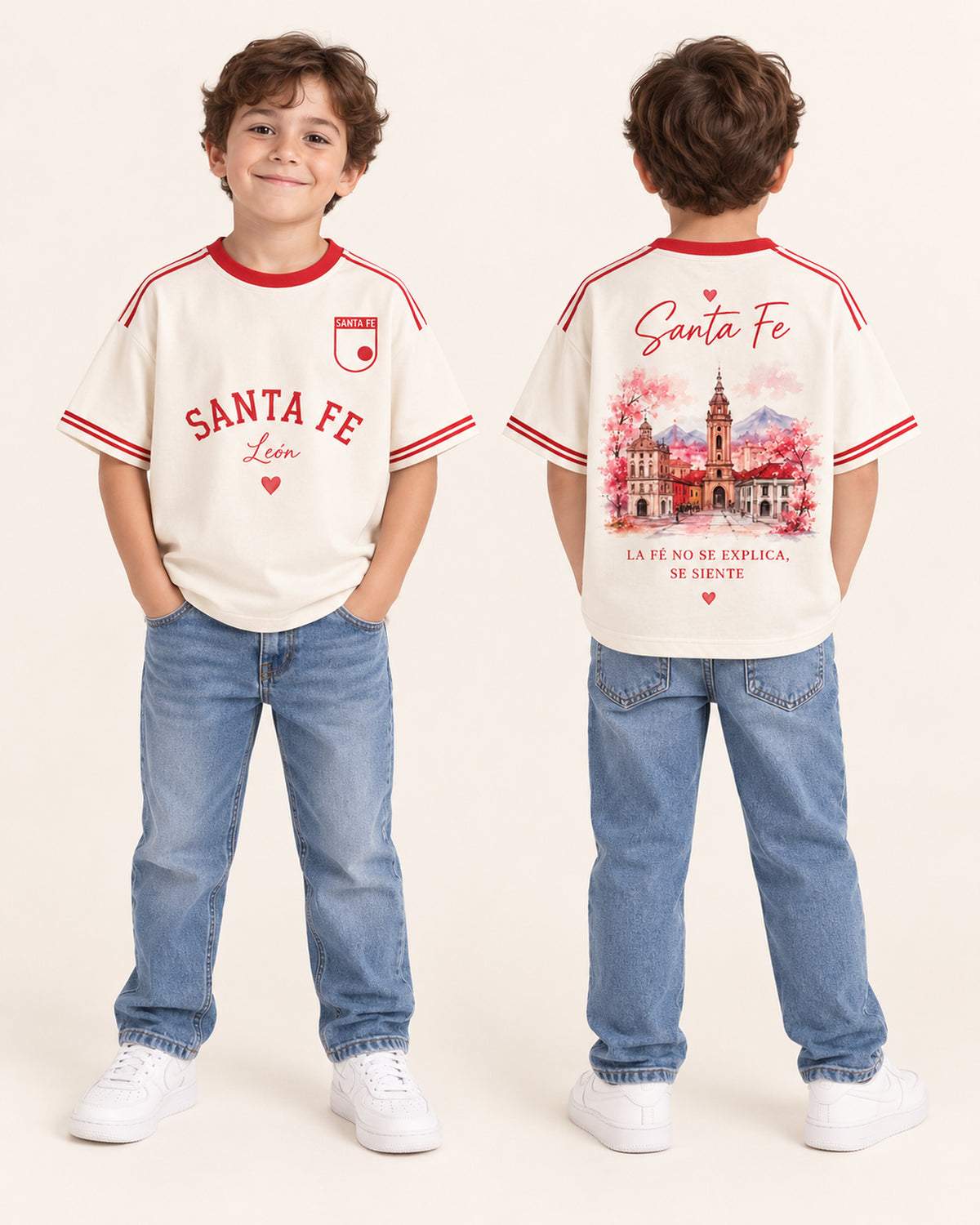 Independiente Santa Fe La Fe Se Siente - Foto 7 niños