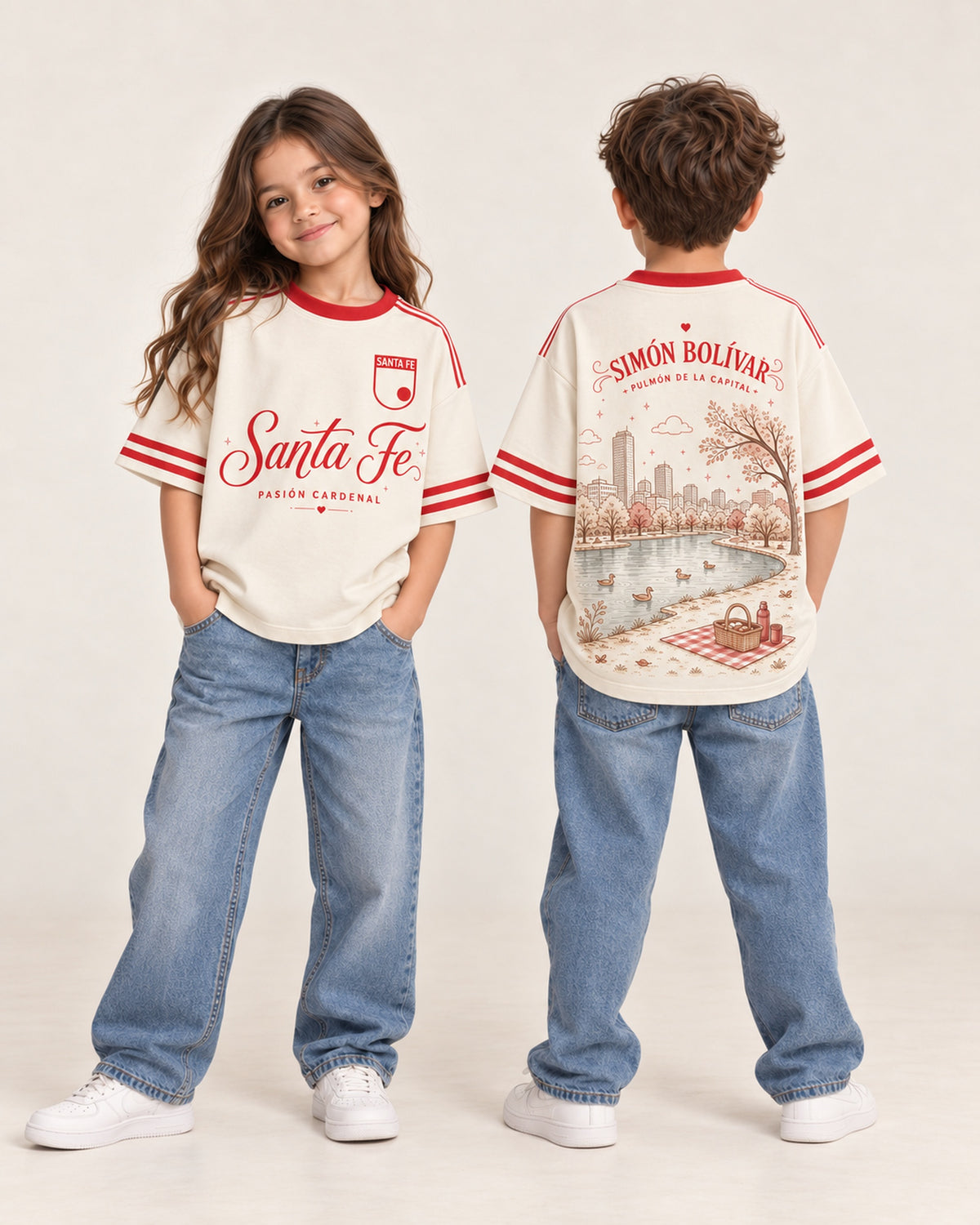 Santa Fe X Simón Bolívar - niños