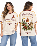 Deportes Tolima Tierra Pijao — Oversize larga mujer frente y espalda