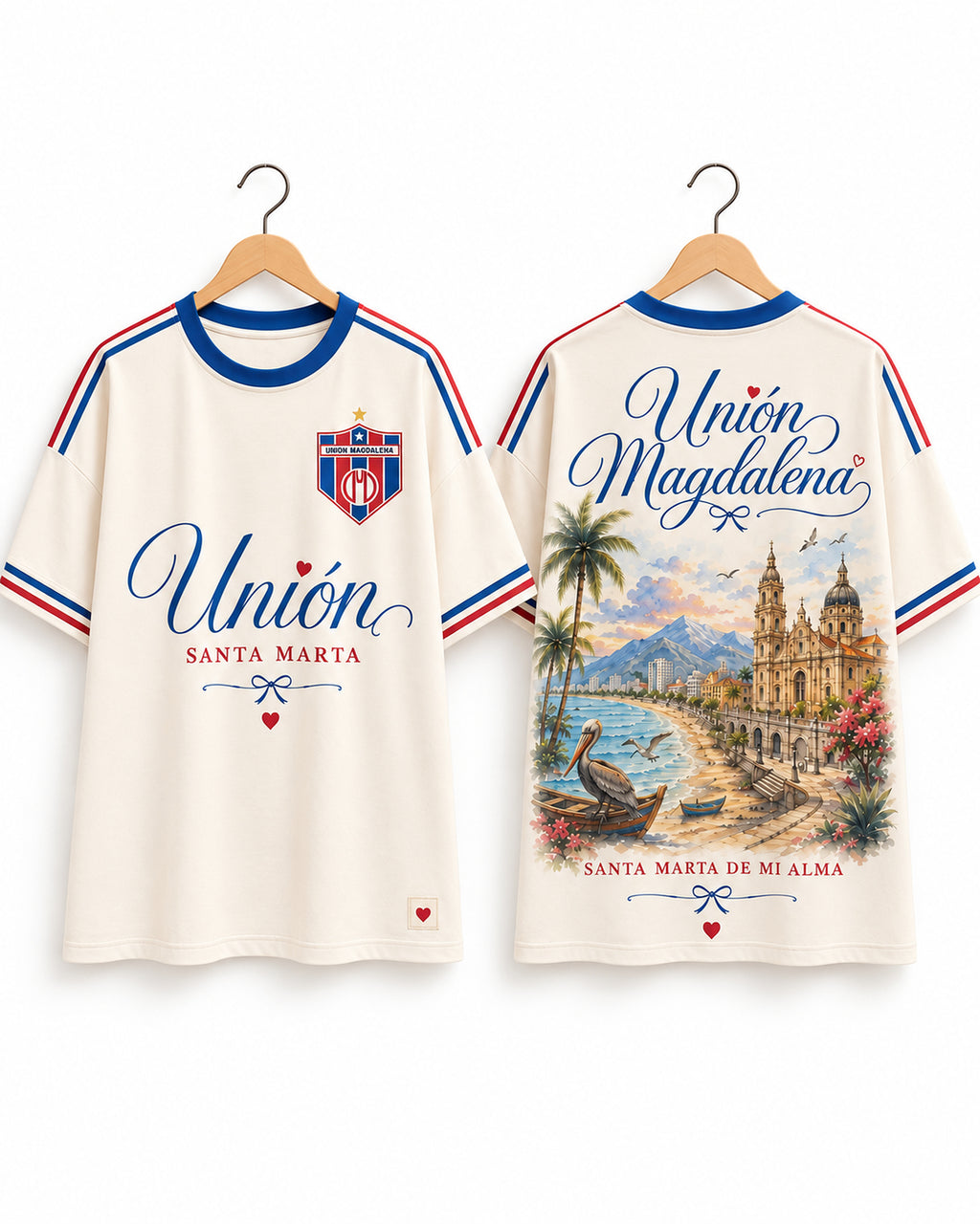 Unión Magdalena X Santa Marta De Mi Alma — prenda sola frente y espalda